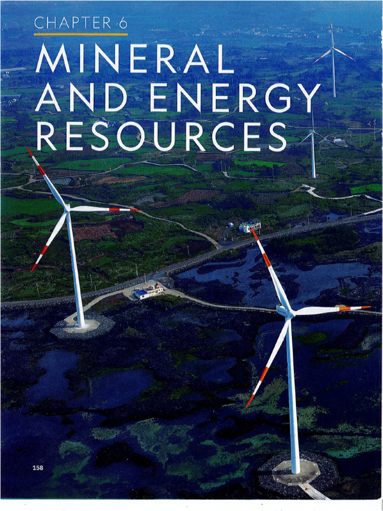 Chapter+6+Mineral+and+Energy+Resources+(Numbered) | PDF