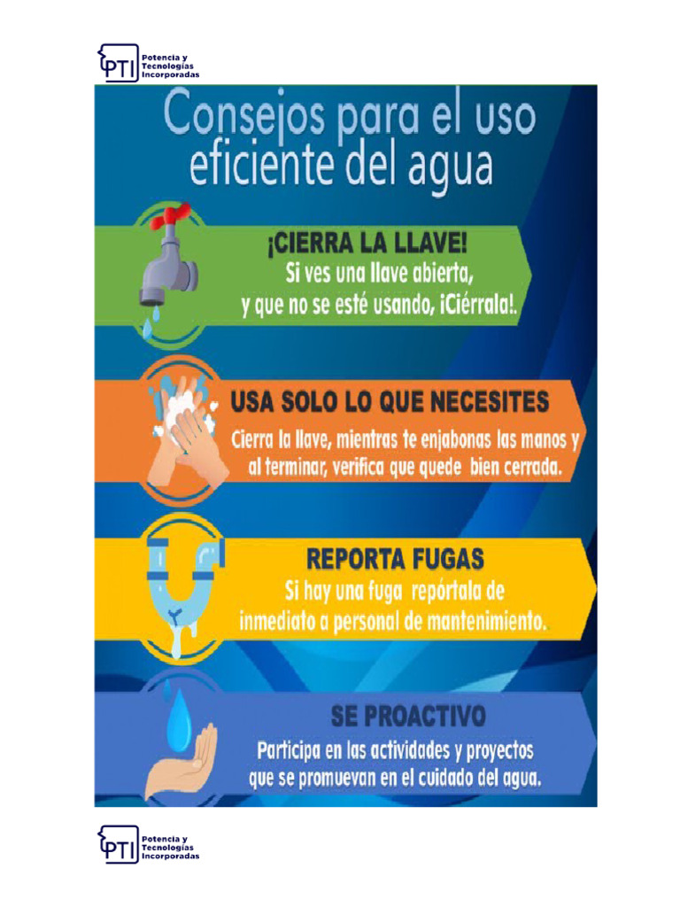 Uso Eficiente Del Agua | PDF