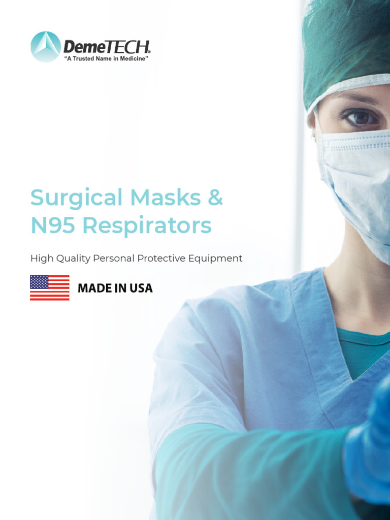 DemeMASK Surgical Mask Overview | PDF | Personal Protective Equipment