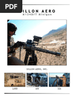 Dillon Aero M134D Minigun Overview | PDF | Cartridge (Firearms ...