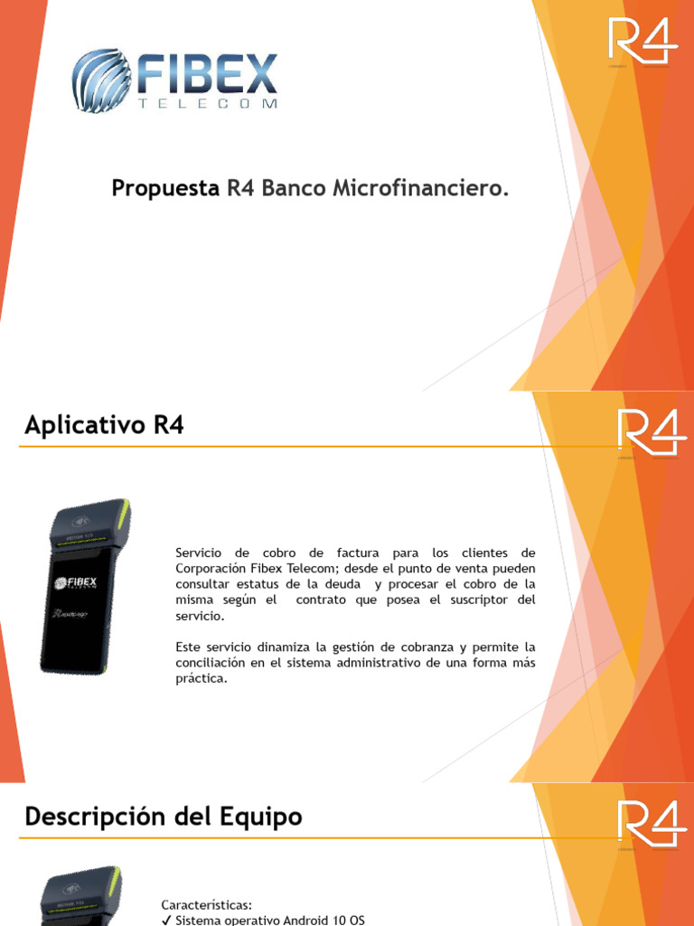 Propuesta POS R4 BANCO | PDF