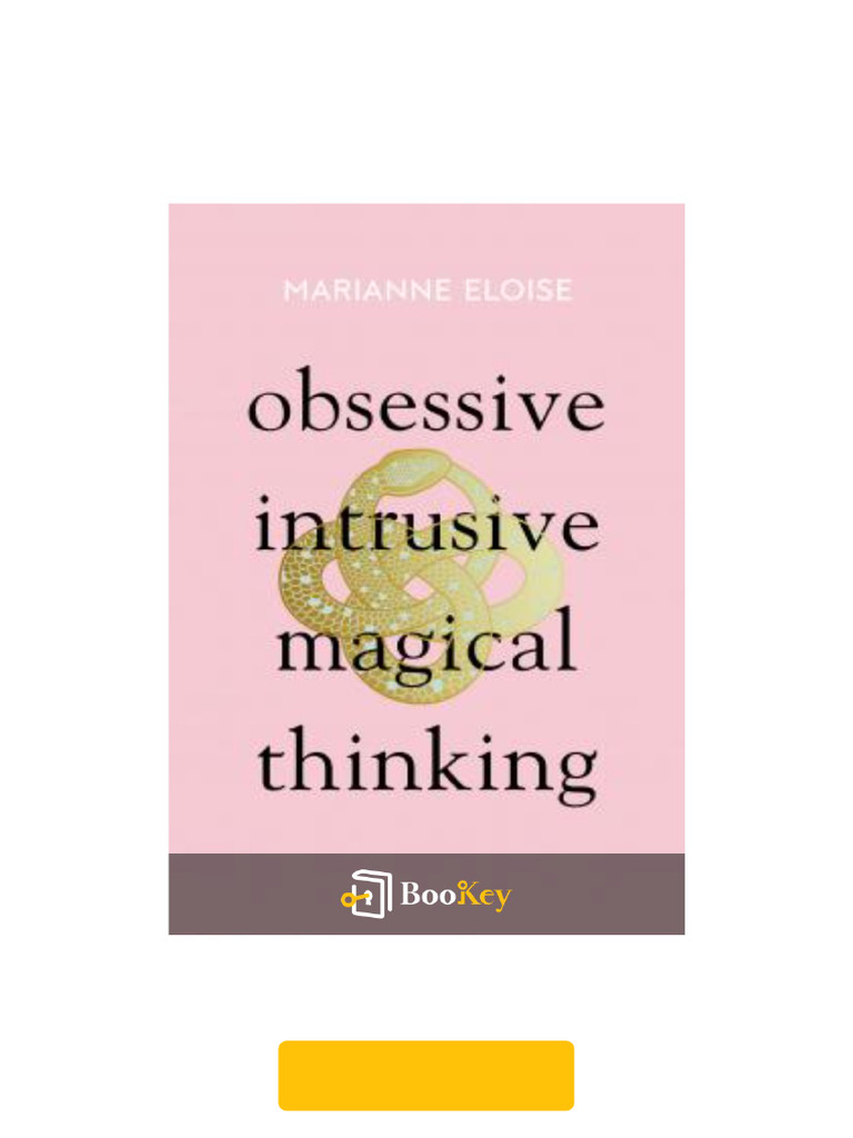 Exploring Magical Thinking in OCD | PDF | Mind | Obsessive–Compulsive ...