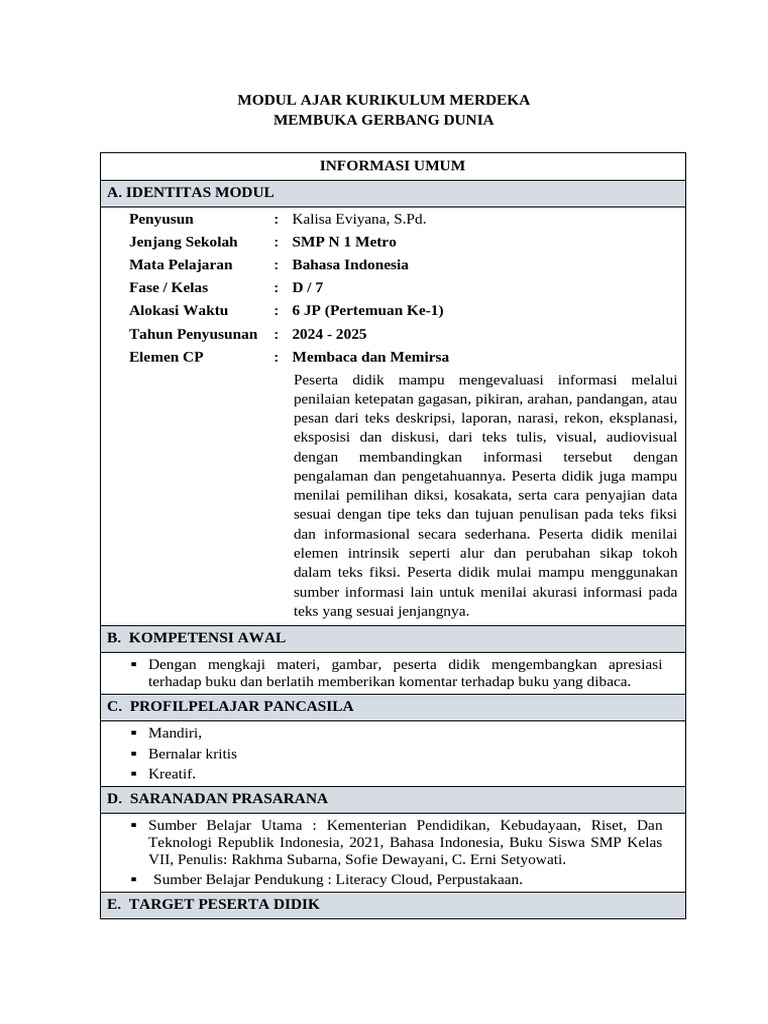 MOdul ABK | PDF