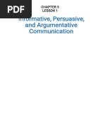 Understanding Communication Types | PDF | Persuasion | Communication