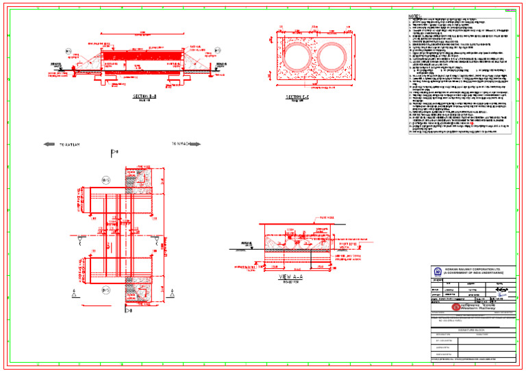 Pipe Culvert Design Drawing for Bridge 432 | PDF