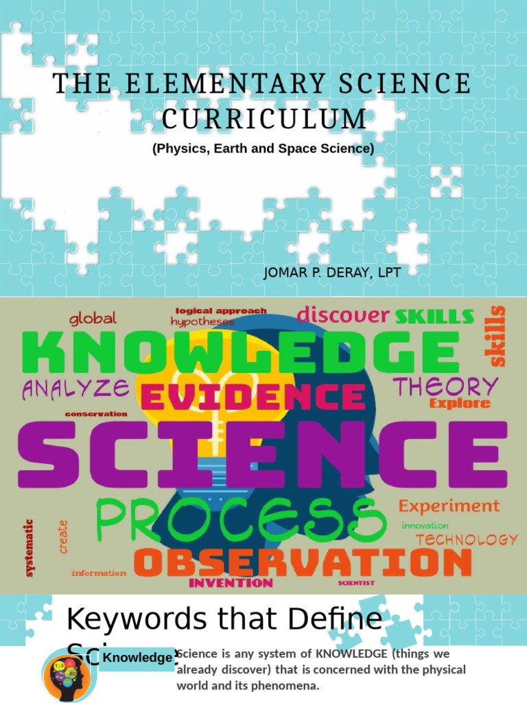 elementarysciencecurriculum-210411162556 [Autosaved] | PDF | Science ...