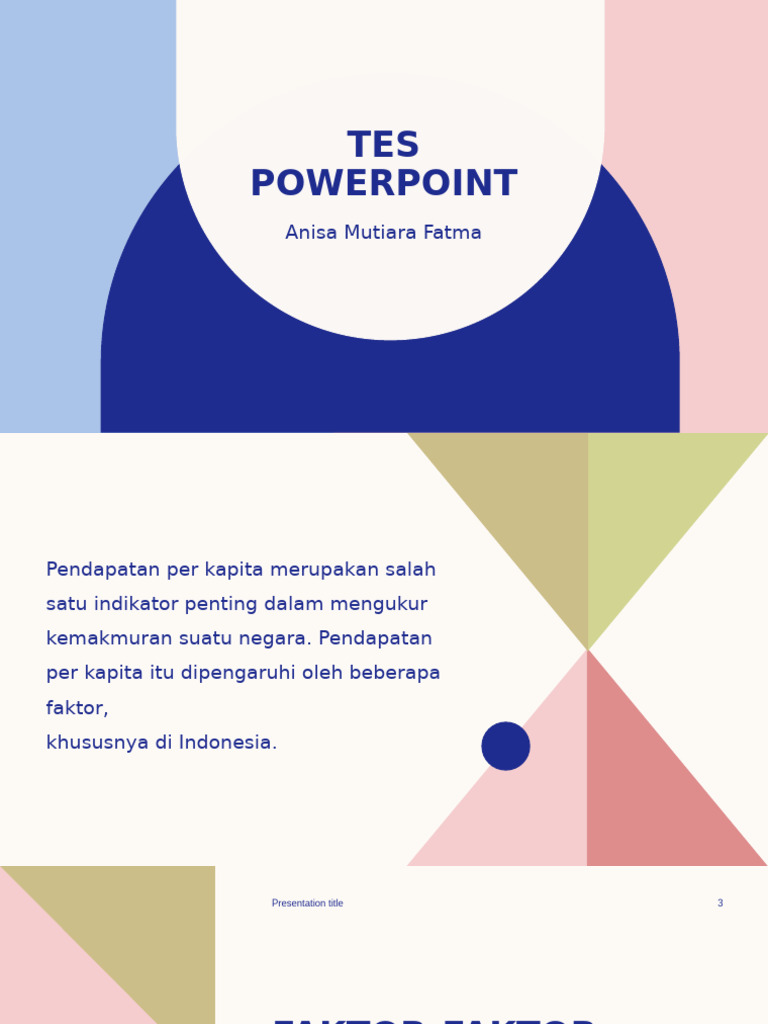 Tes Powerpoint | PDF