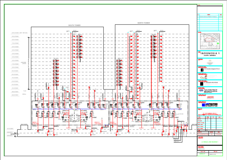 Low Voltage Single Line Diagram 1 | PDF