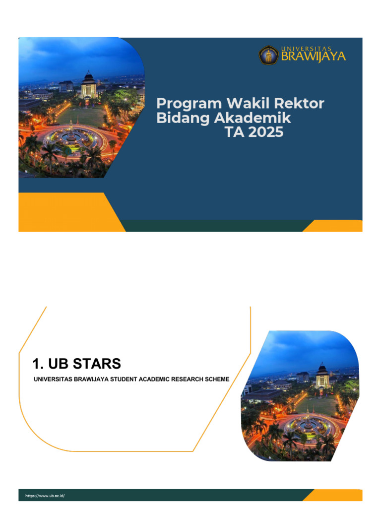 Program UB STARS 2025 untuk Mahasiswa | PDF