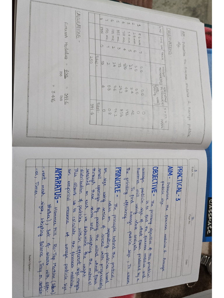 Post Harvesting's 3rd Practical | PDF