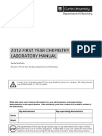 Chem 101 Lab Manual