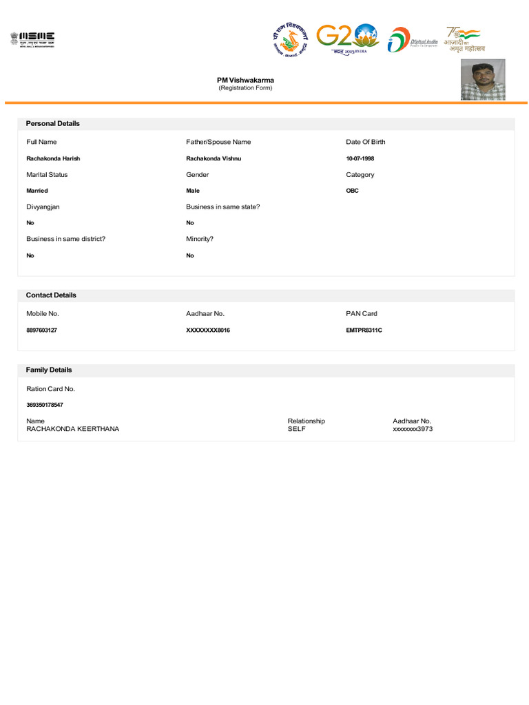 ApplicationForm - TS 016 248095 30684754 | PDF | Loans | Personal Finance