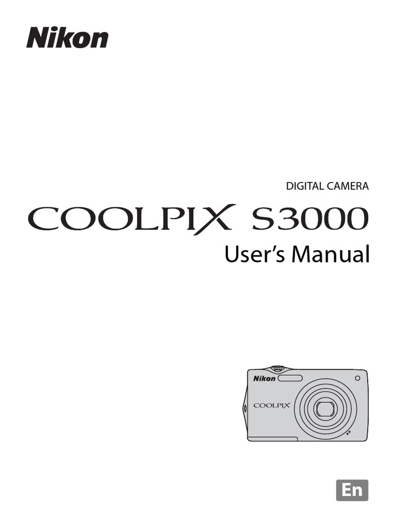 Nikon Digital Camera User Manual | PDF | Digital Camera Modes