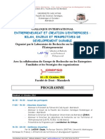 Programme Colloque