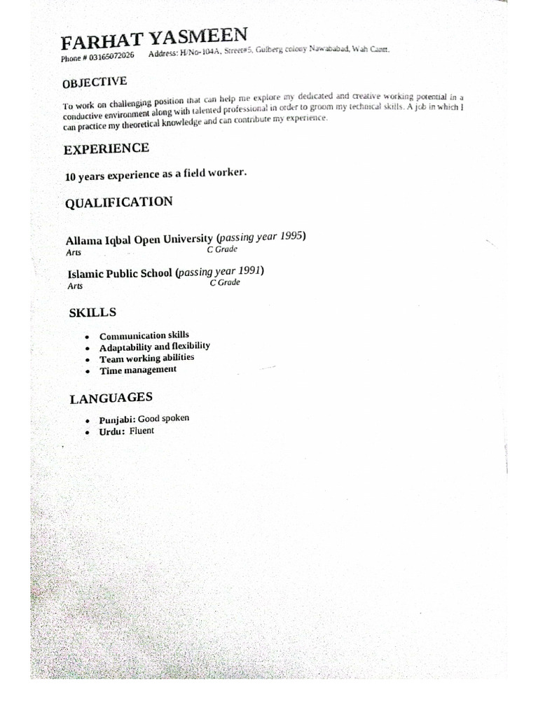 Scanned Document Analysis Guide | PDF