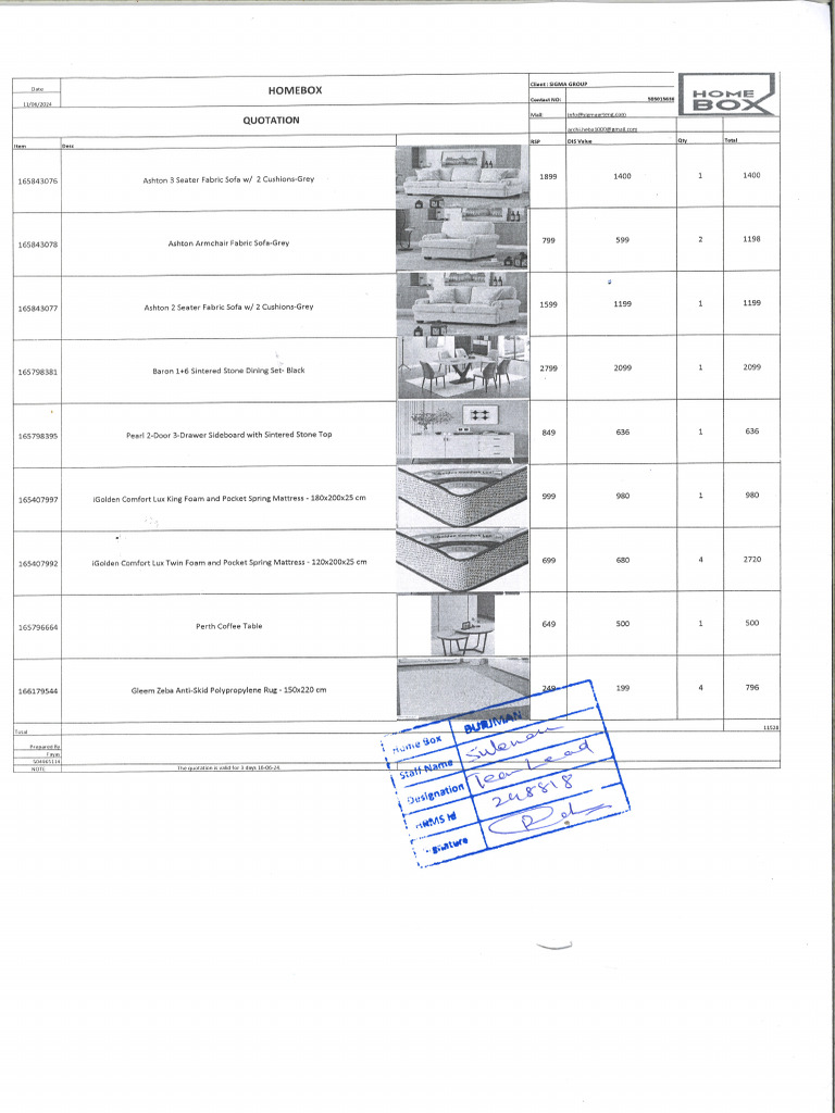 Quotation | PDF