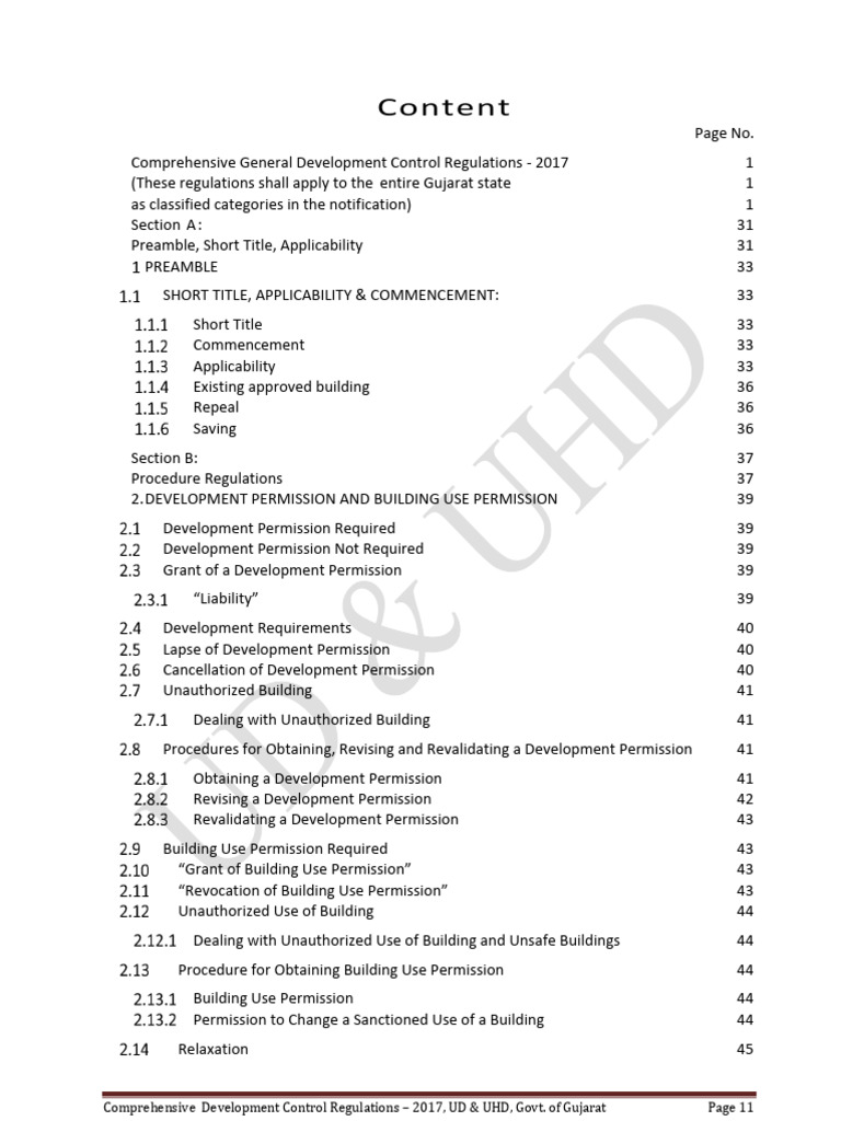 Gujarat Development Control Regulations 2017 | PDF | Justice | Crime ...