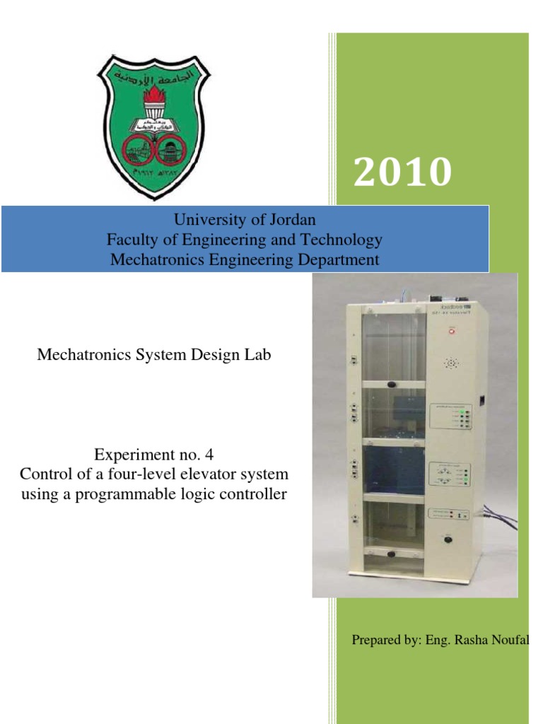 PLC Control for Four-Level Elevator | PDF | Programmable Logic ...