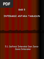 Bab 5 - Interaksi Antara Tamadun