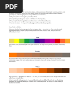 Shopee Color Palette Guidelines | PDF | Color | Artistic Techniques