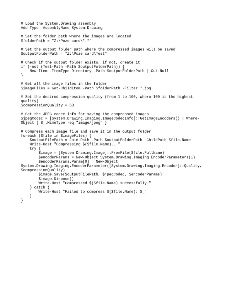 Helicity Image Compression Script | PDF