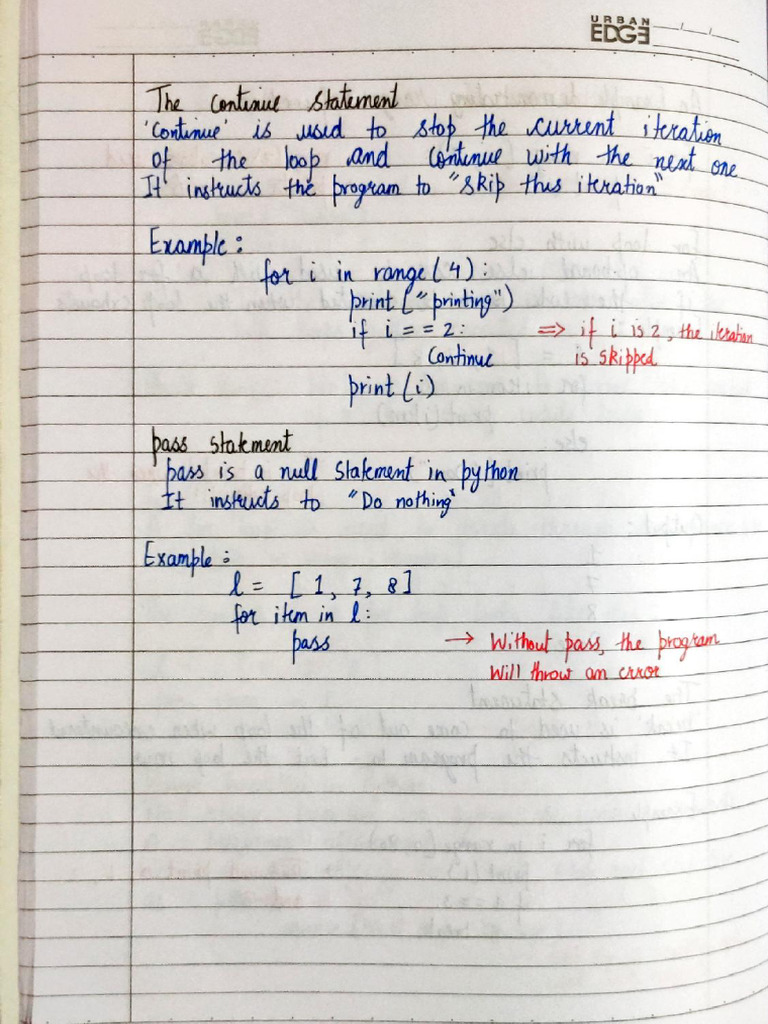 Python Complete Notes-29 | PDF