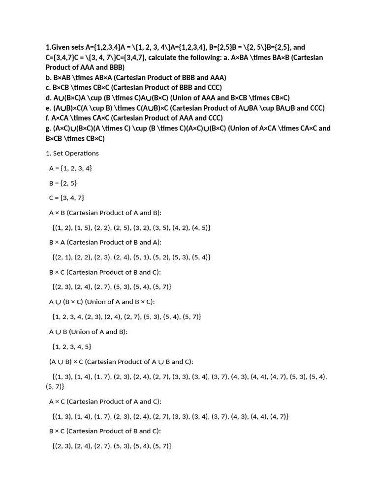 Dms exercises 3module | PDF | Subset | Mathematical Concepts