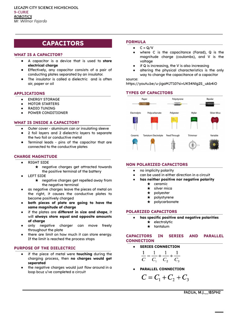 Capacitors 101: Basic Facts, Uses, And Faqs – YJGMQ