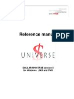 Dollar Universe Reference Manual (Ingles)