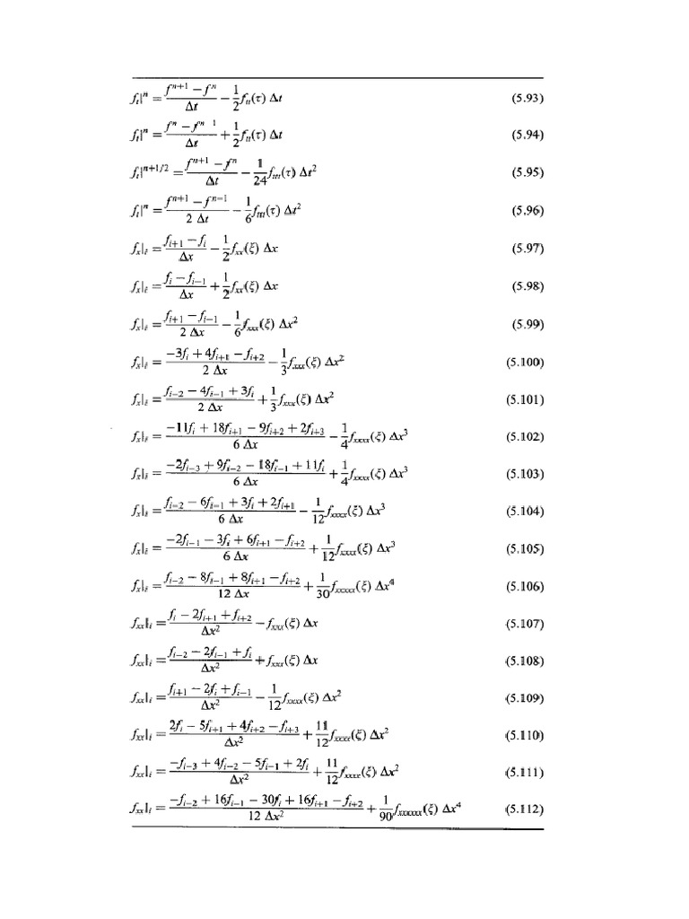 DF Formulas | PDF