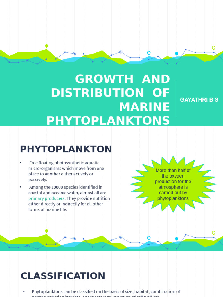 Marine Phytoplankton: Growth and Factors | PDF | Plankton | Phytoplankton