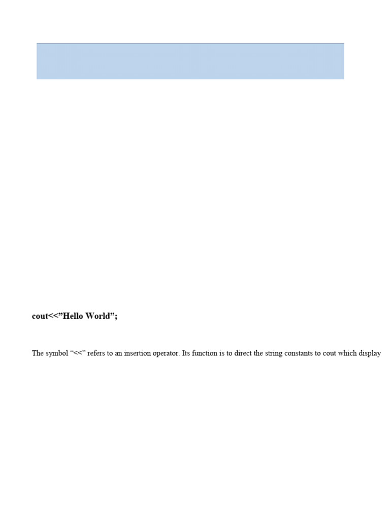 C++ Programming Basics Lab Manual | PDF | Programming | Computer Program
