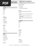 Focus 2 Workbook Answer Key | PDF