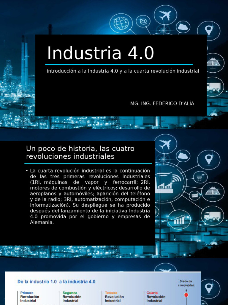 Introducción a la Industria 4.0 | PDF | Internet de las Cosas | Informática