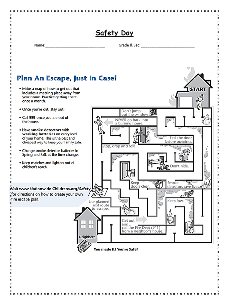 Safety Day Print 3 | PDF
