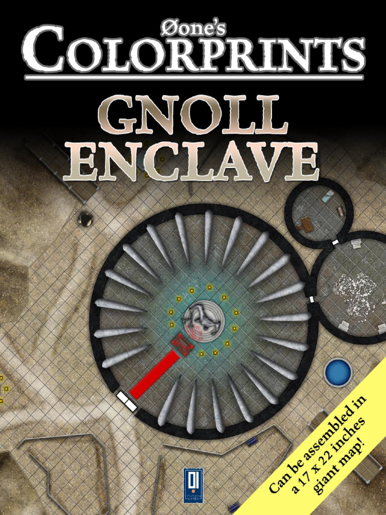 0one's Colorprints Gnoll Enclave | PDF