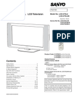 Service Manual LCD Television: Model No. LCD-27XL2 LCD-27XL2B