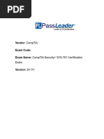 CompTIA Security+ SY0-701 Practice Test | PDF | Security | Computer ...