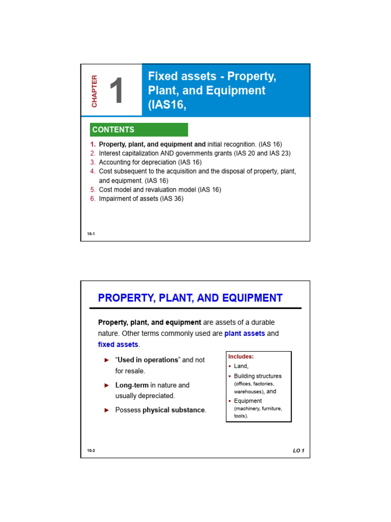 Additional Issues in Non-current Assets (1) | PDF | Depreciation | Fair ...