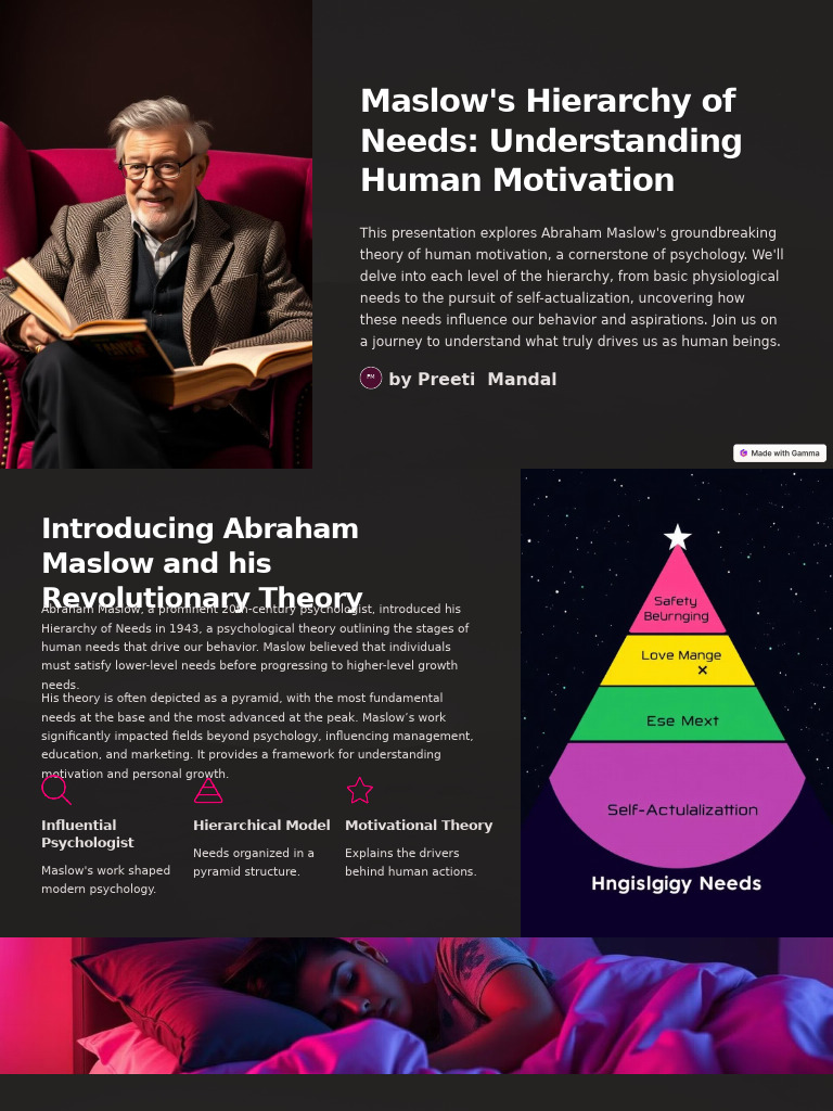 Maslow's Hierarchy of Needs Explained | PDF | Self Actualization | Self ...
