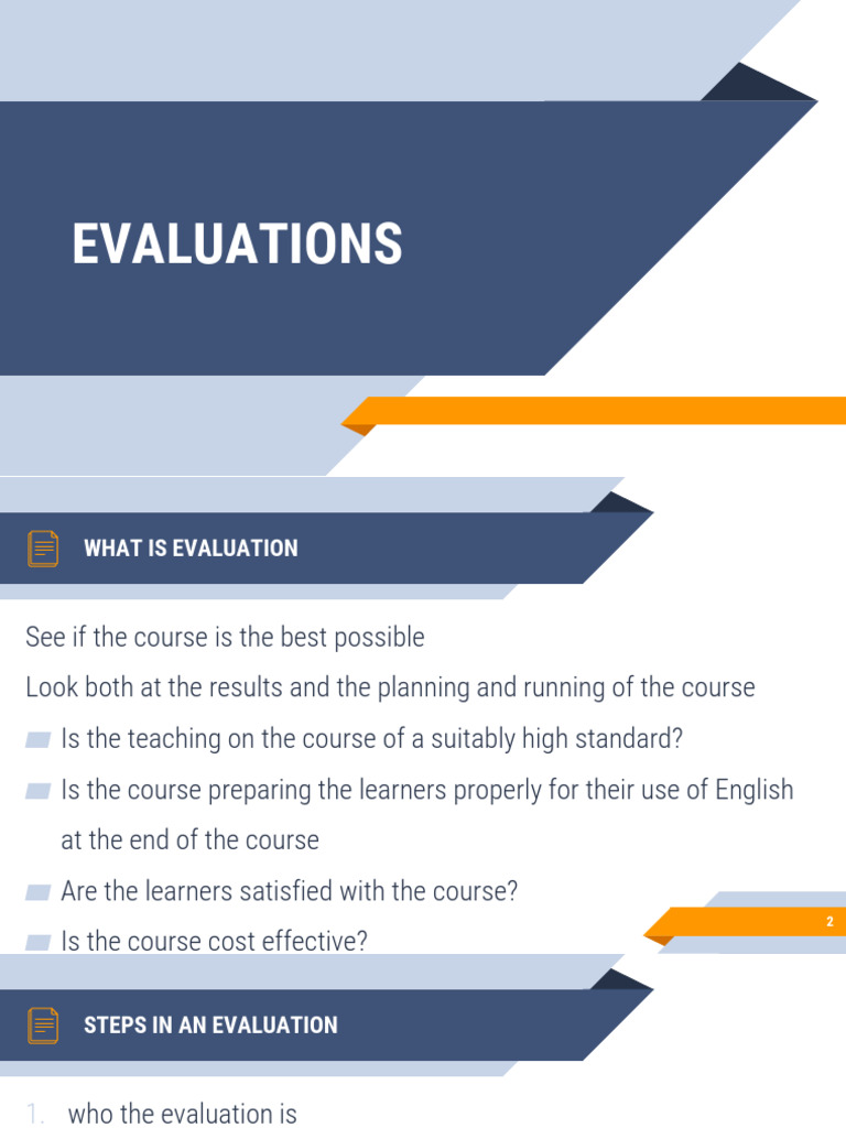 Course Evaluation and Curriculum Design | PDF | Curriculum | Evaluation