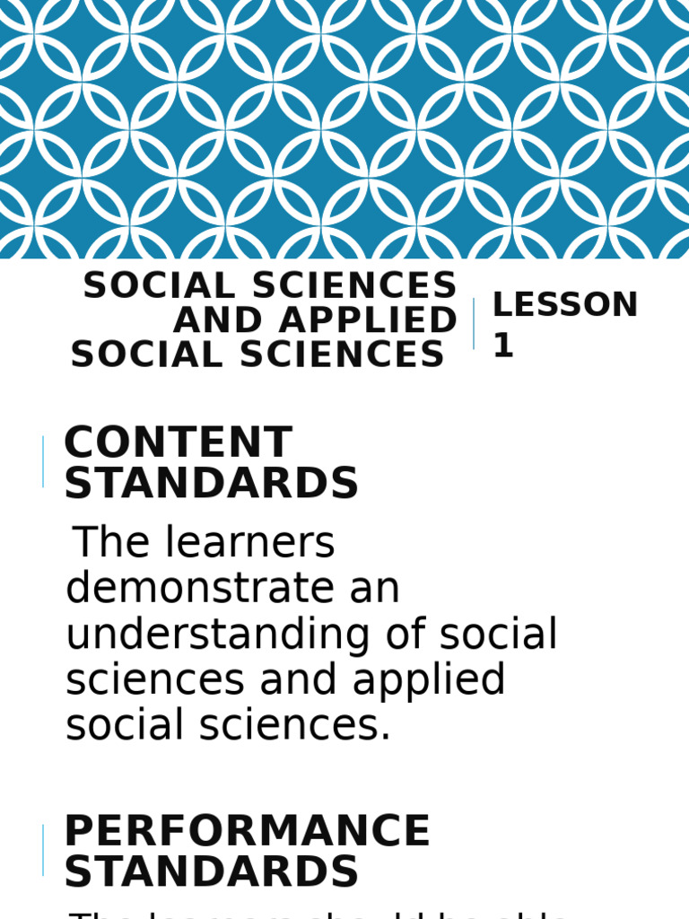 Understanding Social Sciences Overview | PDF | Social Sciences | Science