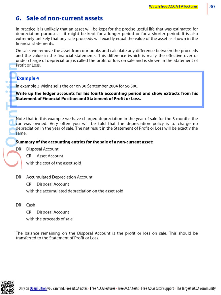 Disposal of PPE: Accounting Entries | PDF