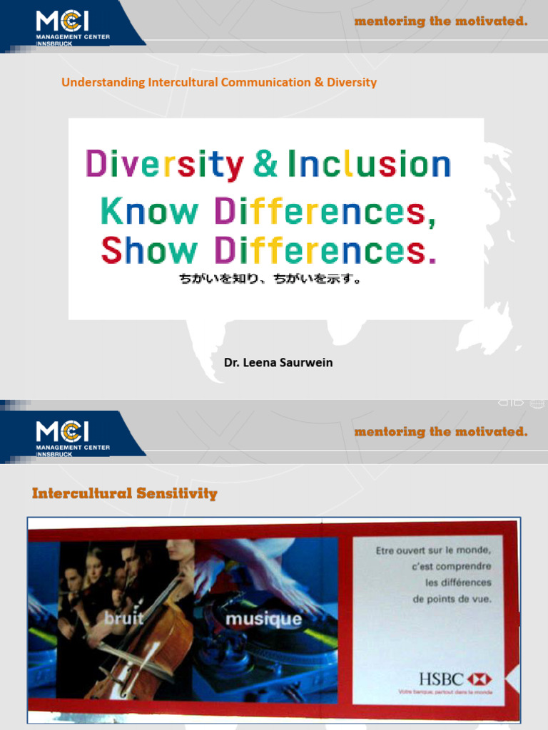 Intercultural Communication Insights | PDF | Nonverbal Communication ...
