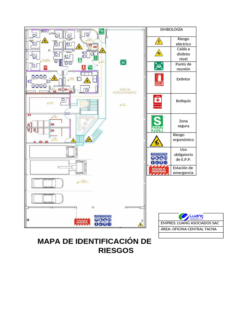Mapa de Riesgos en Oficina Central | PDF