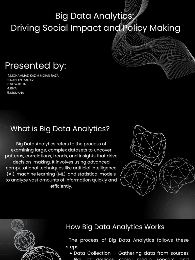 Big Data Analytics for Social Impact | PDF | Artificial Intelligence ...