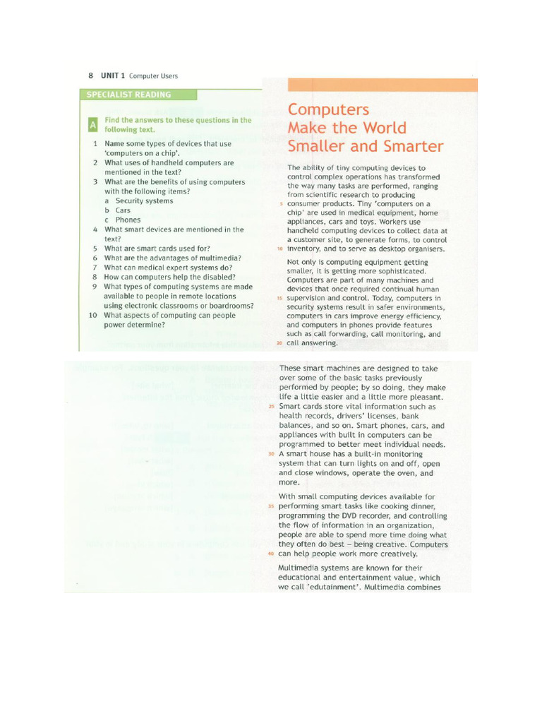 Computers 5 | PDF