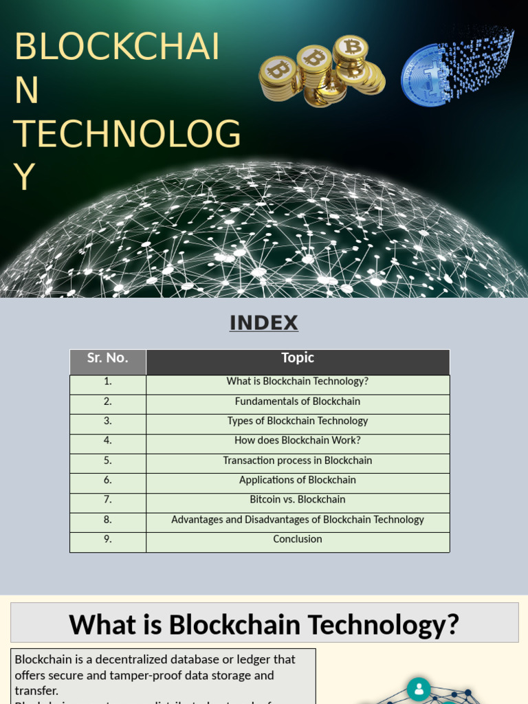 Blockchain Technology Overview and Applications | PDF | Bitcoin |  Cryptocurrency
