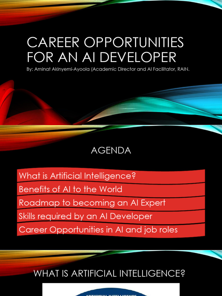 AI Developer Career Path and Skills | PDF