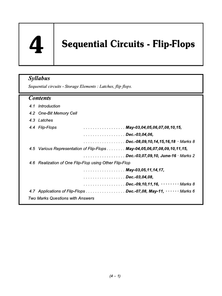 DE Notes - Unit - 3 - A.P. Godse | PDF | Digital Technology ...